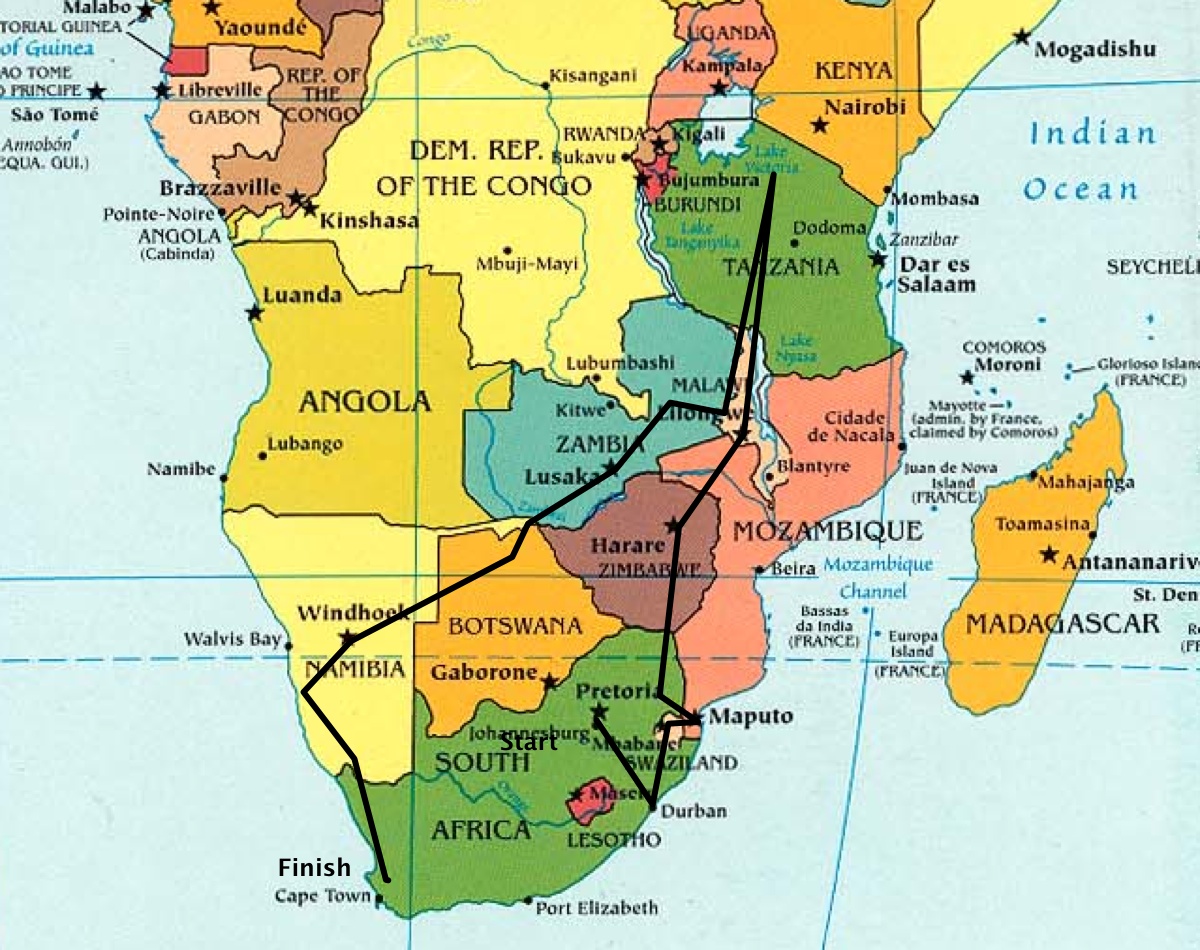 africa route