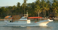 Our dive boat from Maumere