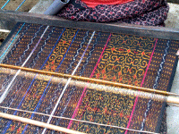 Ikat Weaving detail